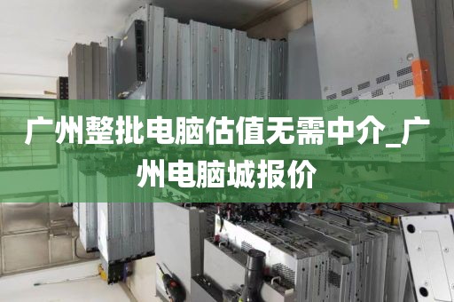 广州整批电脑估值无需中介_广州电脑城报价
