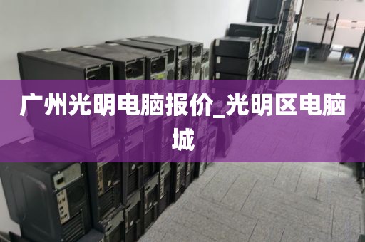 广州光明电脑报价_光明区电脑城